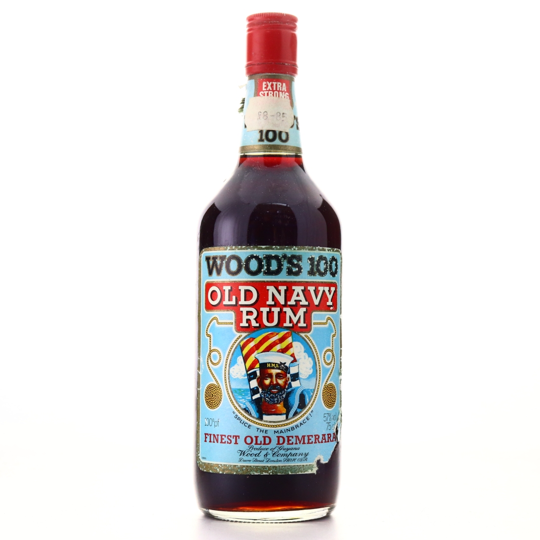 Wood's 100 Proof Old Navy Rum ​1980s