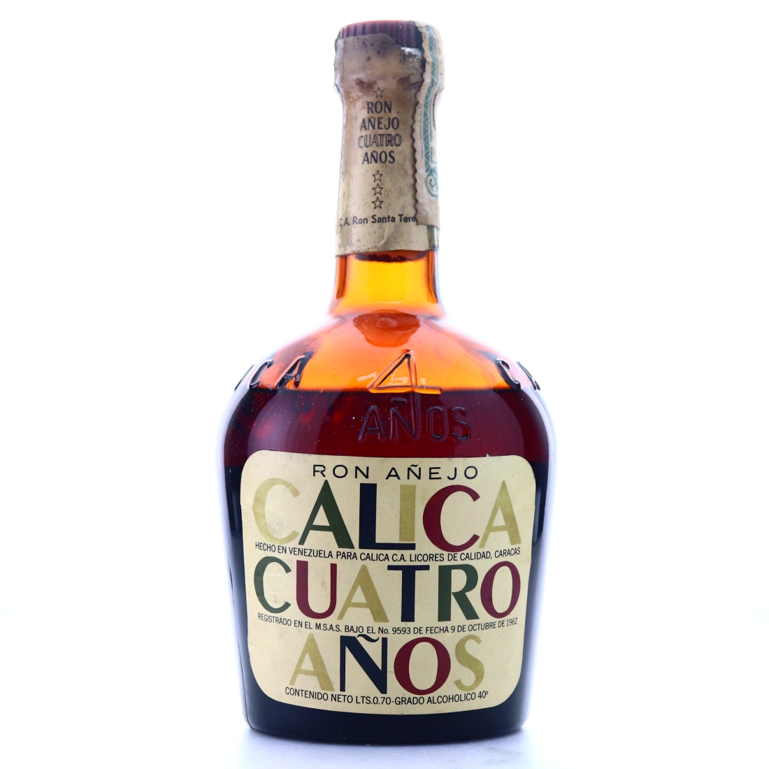 Santa Teresa Anejo 4 Year Old Calica