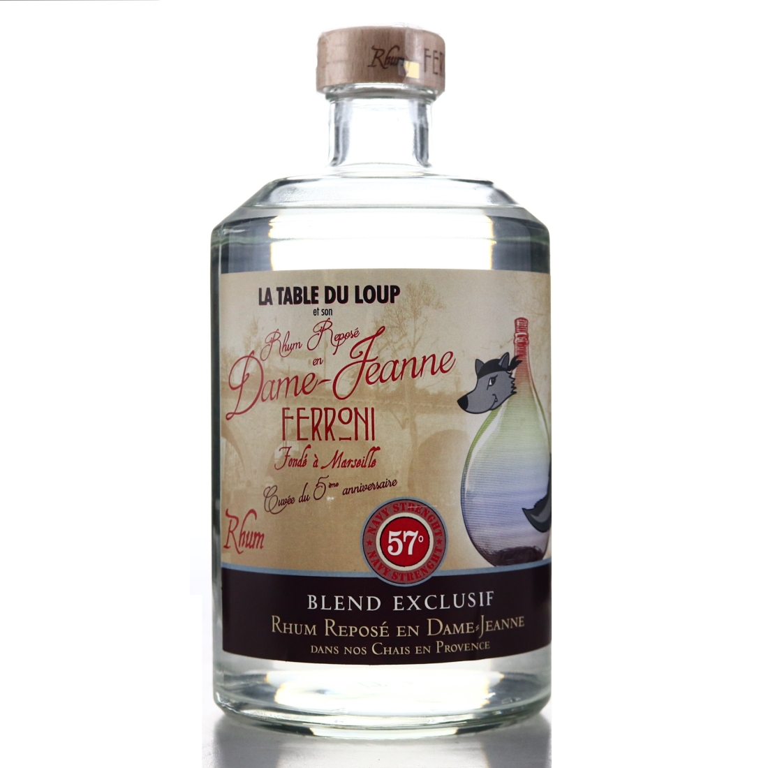 Dame Jeanne Full Strength Blended Navy Rum