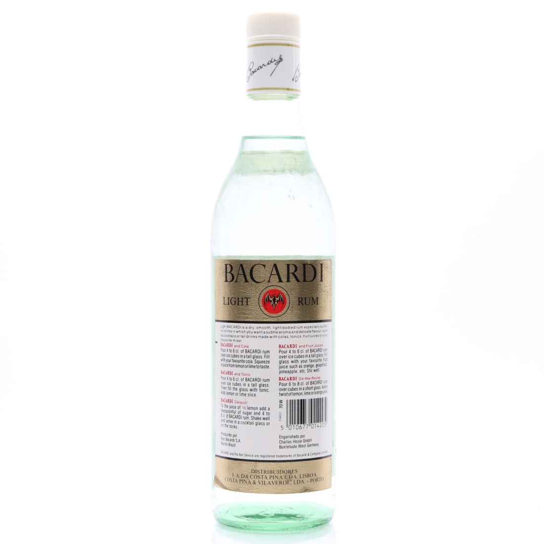 Image for Bacardi Superior Carta Blaca 91-96 38 70