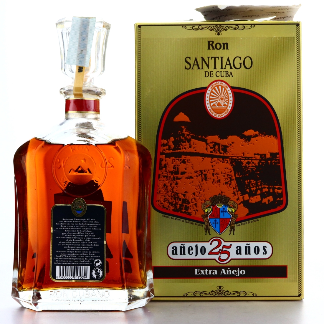 Image for Santiago de Cuba 25 Year Old Extra Anejo