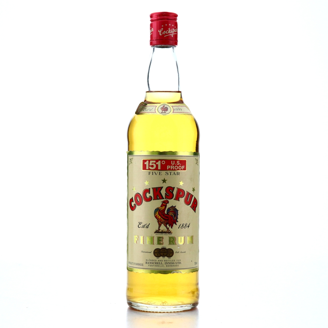 Cockspur Five Star Barbados Rum 75cl