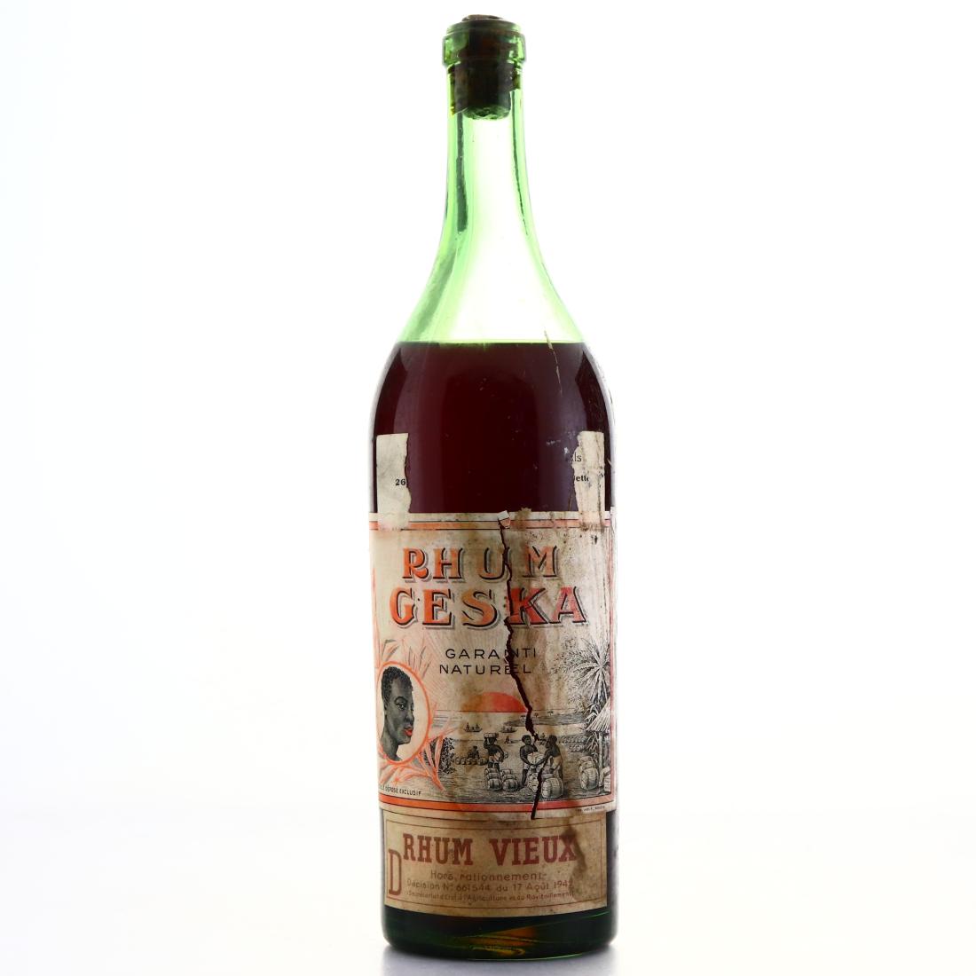 Rhum Geska 1 Litre 1930s