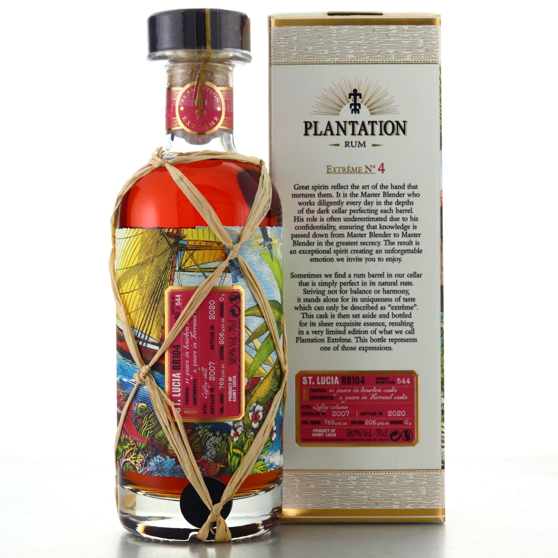 Image for St. Lucia 2007 Plantation 13 Year Old Extreme No.4 / UK