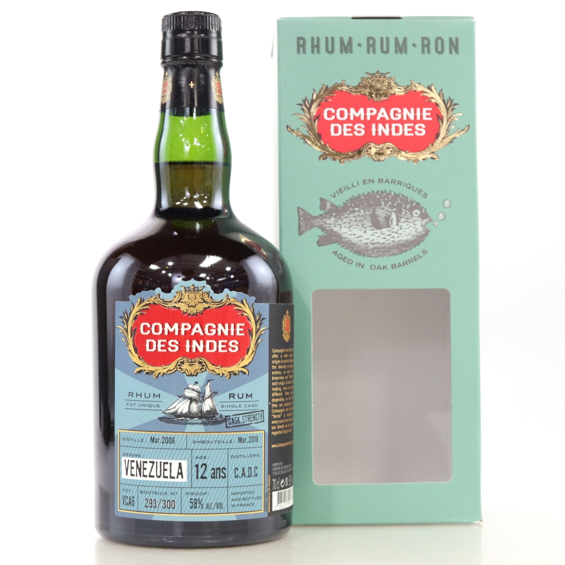 CADC 2006 Compagnie des Indes 12 Year Old