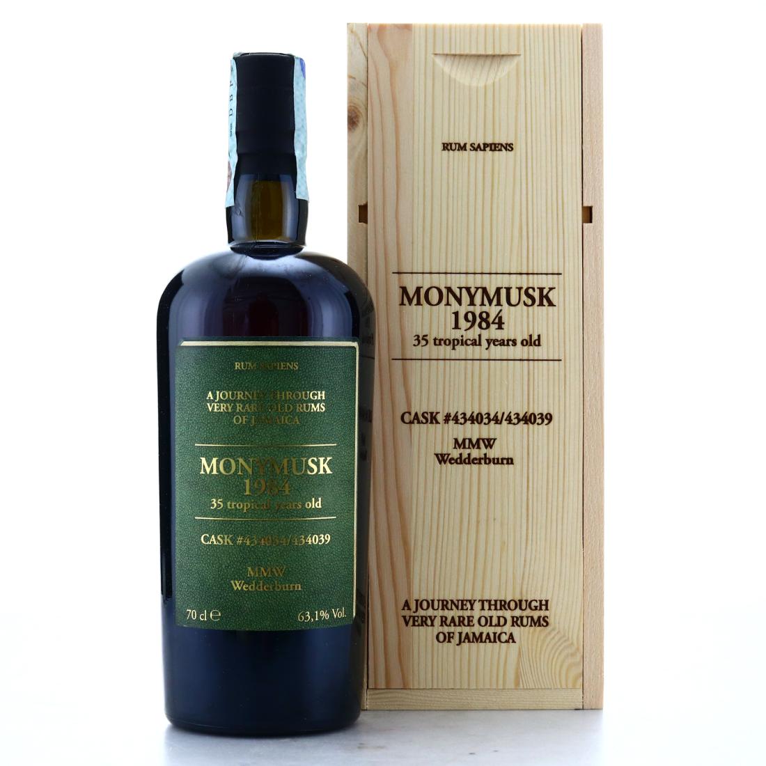 Image for Monymusk MMW 1984 Rum Sapiens 35 Year Old
