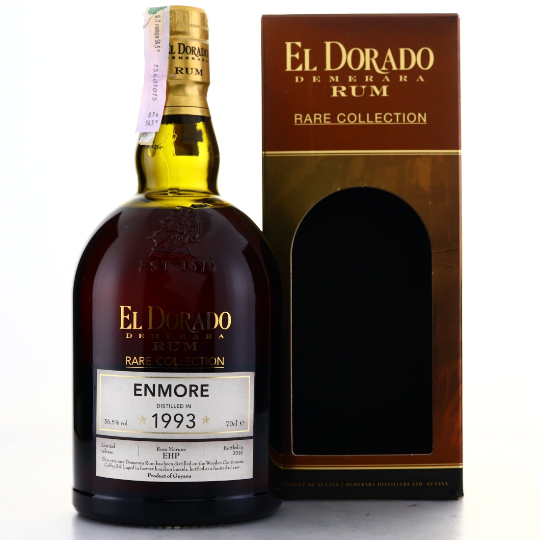 Image for Enmore EHP 1993 El Dorado Rare Collection 21 Year Old