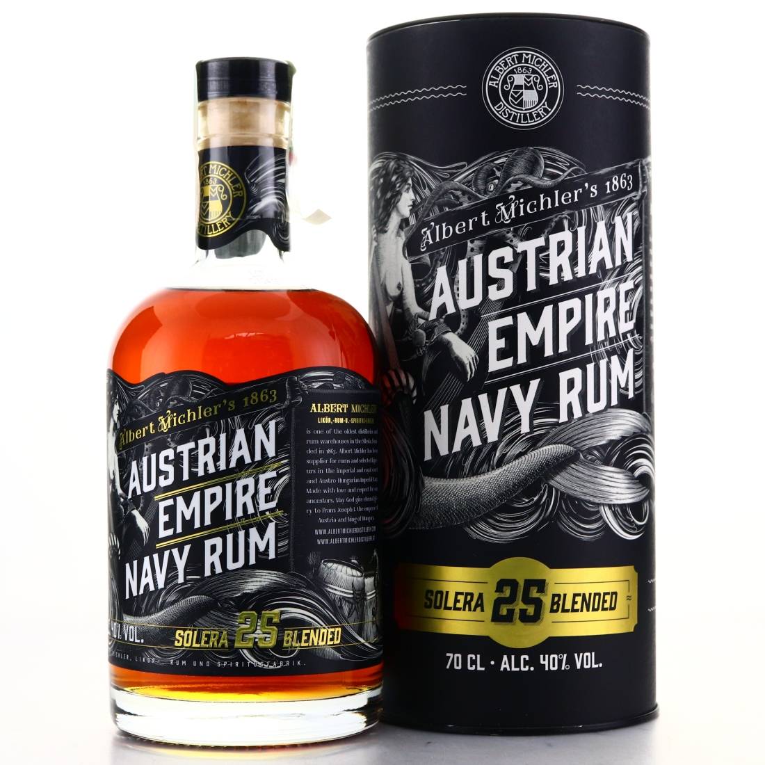 Austrian Empire Solera 25 Navy Rum 