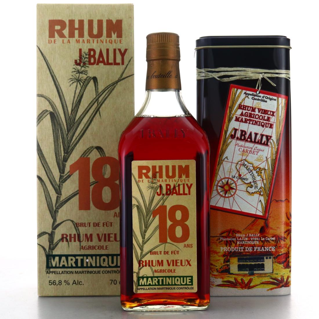 Image for J. Bally 2000 Single Cognac Cask 18 Year Old -