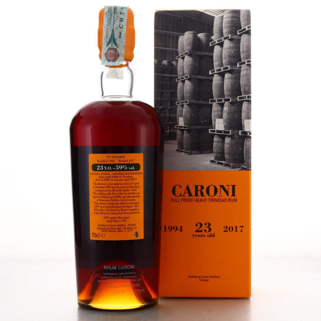 Image for Caroni 1994 Full Proof 23 Year Old Heavy - Guyana Stock