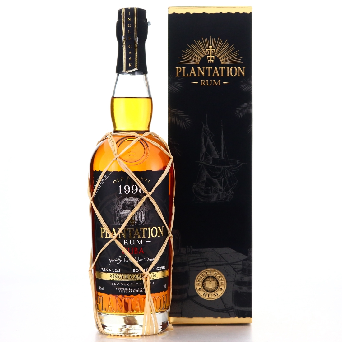 Cuba Rum 1998 Plantation Single Cask #2 / Denmark