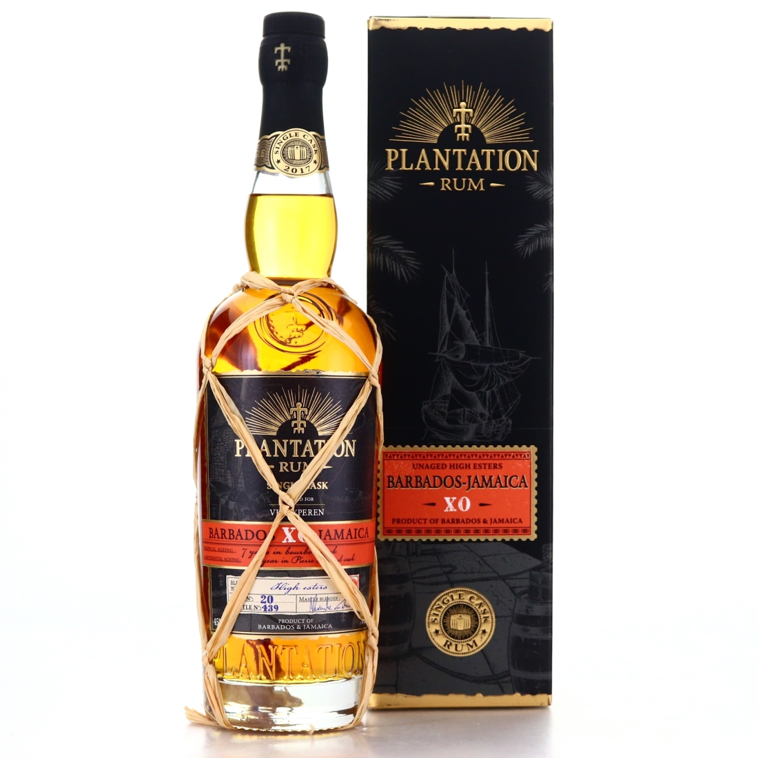 Barbados-Jamaica XO Plantation Single Cask #20 / Vynkeperen