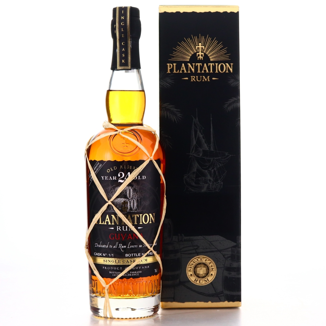 Guyana Rum 24 Year Old Plantation Single Cask #1 / Switzerland