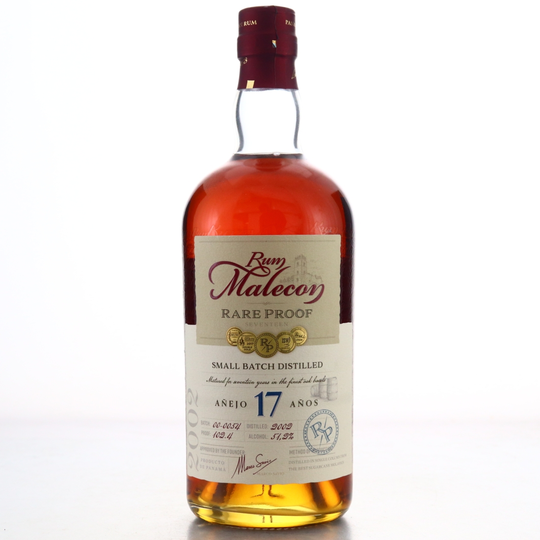 Malecon 2002 Rare Proof 17 Year Old