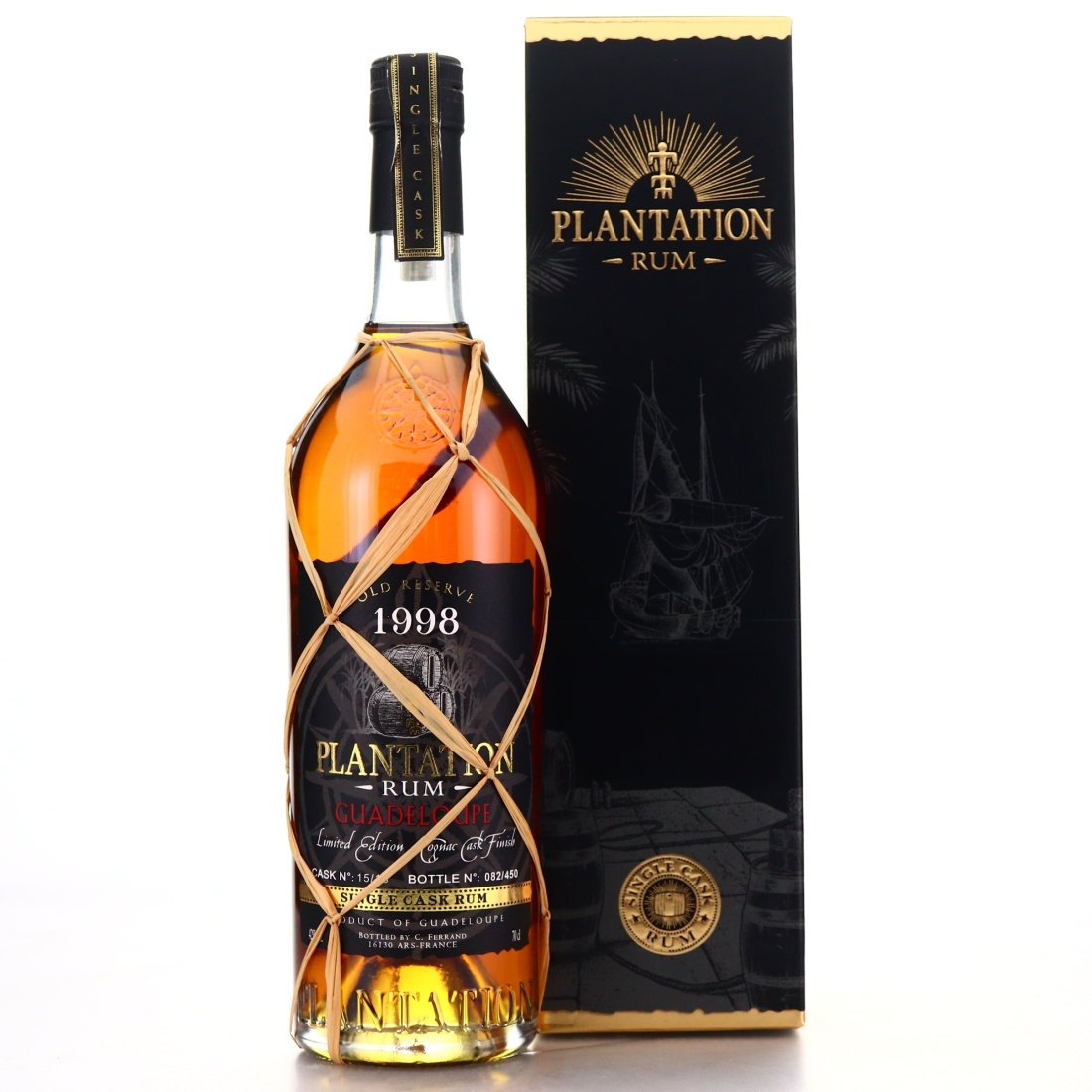 Guadeloupe Rum 1998 Plantation Single Cask #15 / Cognac Finish
