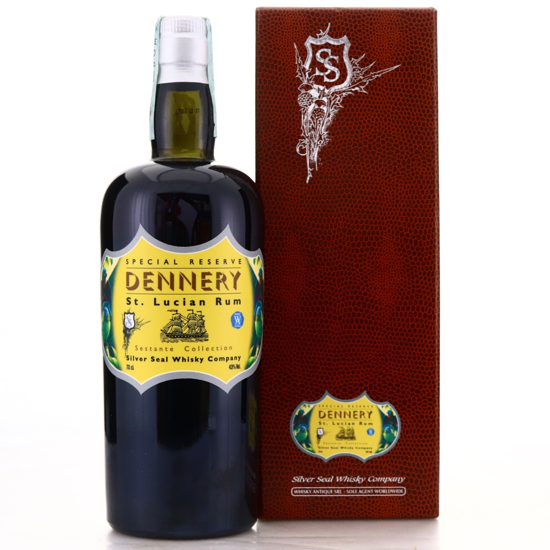Silver Seal Dennery Special Reserve St Lucian Rum / Sestante Collection