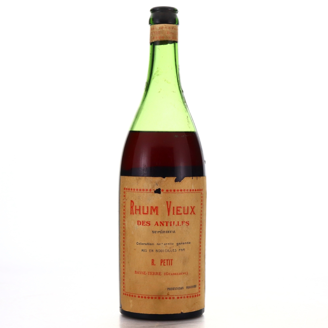 R. Petit Rhum Vieux des Antilles circa 1920s-30s
