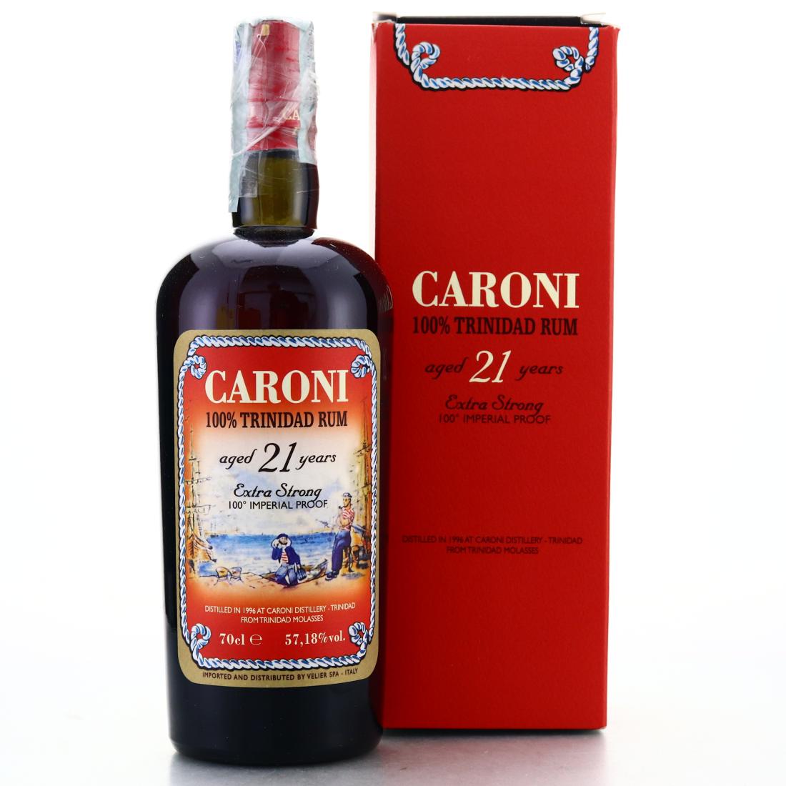 Image for Caroni 1996 100% Trinidad Rum 21 Year Old