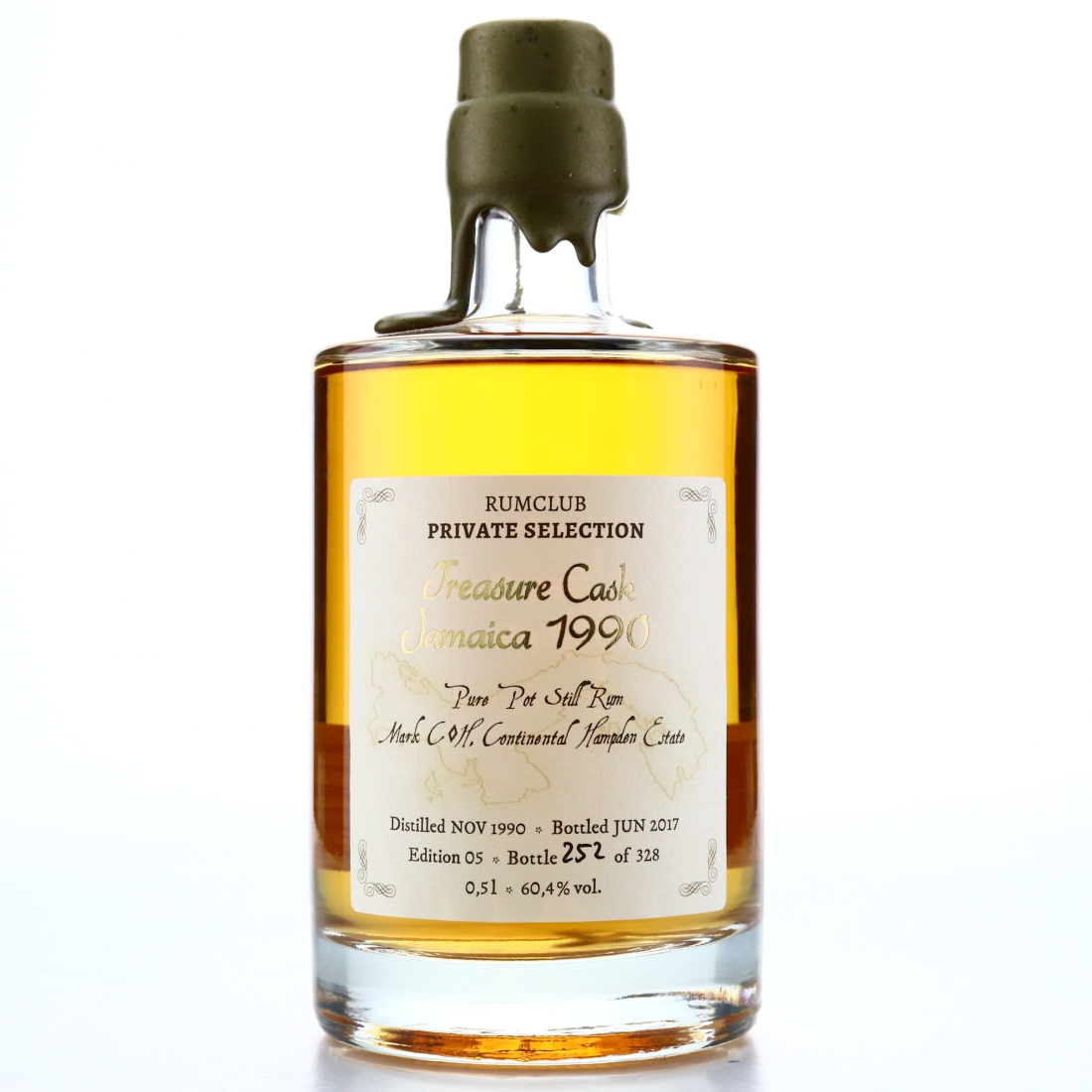 Hampden 1990 C<>H Rumclub Private Selection 50cl