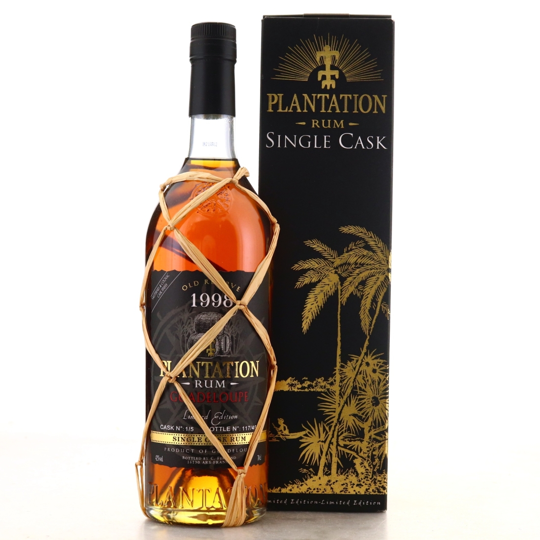 Guadeloupe Rum 1998 Plantation Single Cask #1 / Sauternes & Cognac Finish