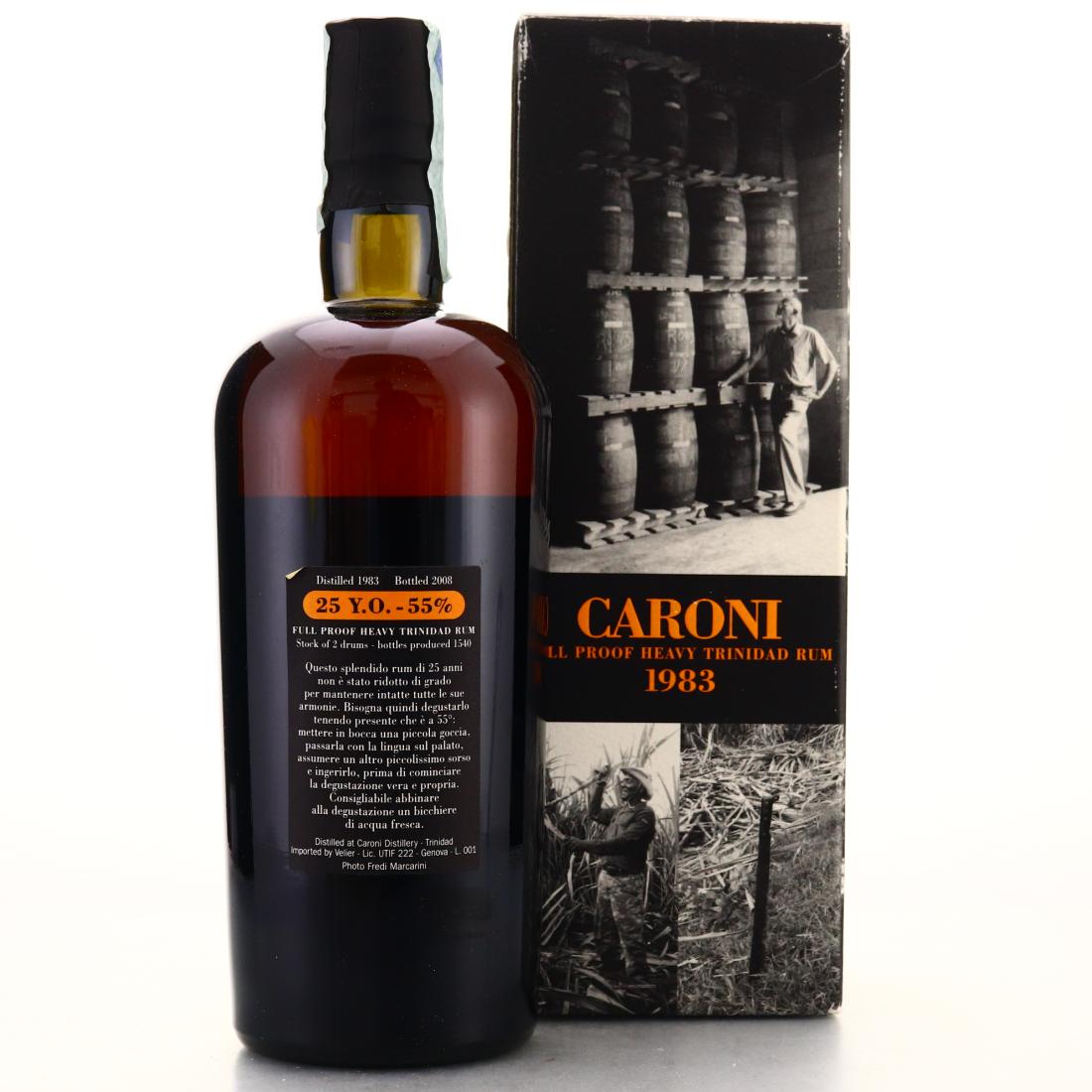 Image for Caroni 1983 Full Proof 25 Year Old Heavy