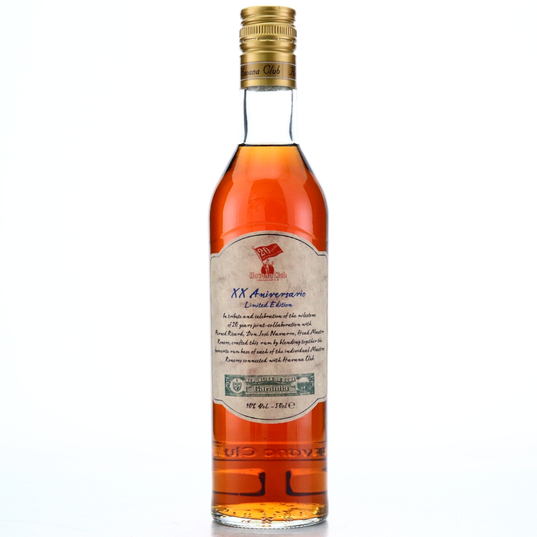 Havana Club XX Aniversario Limited Edition 50cl