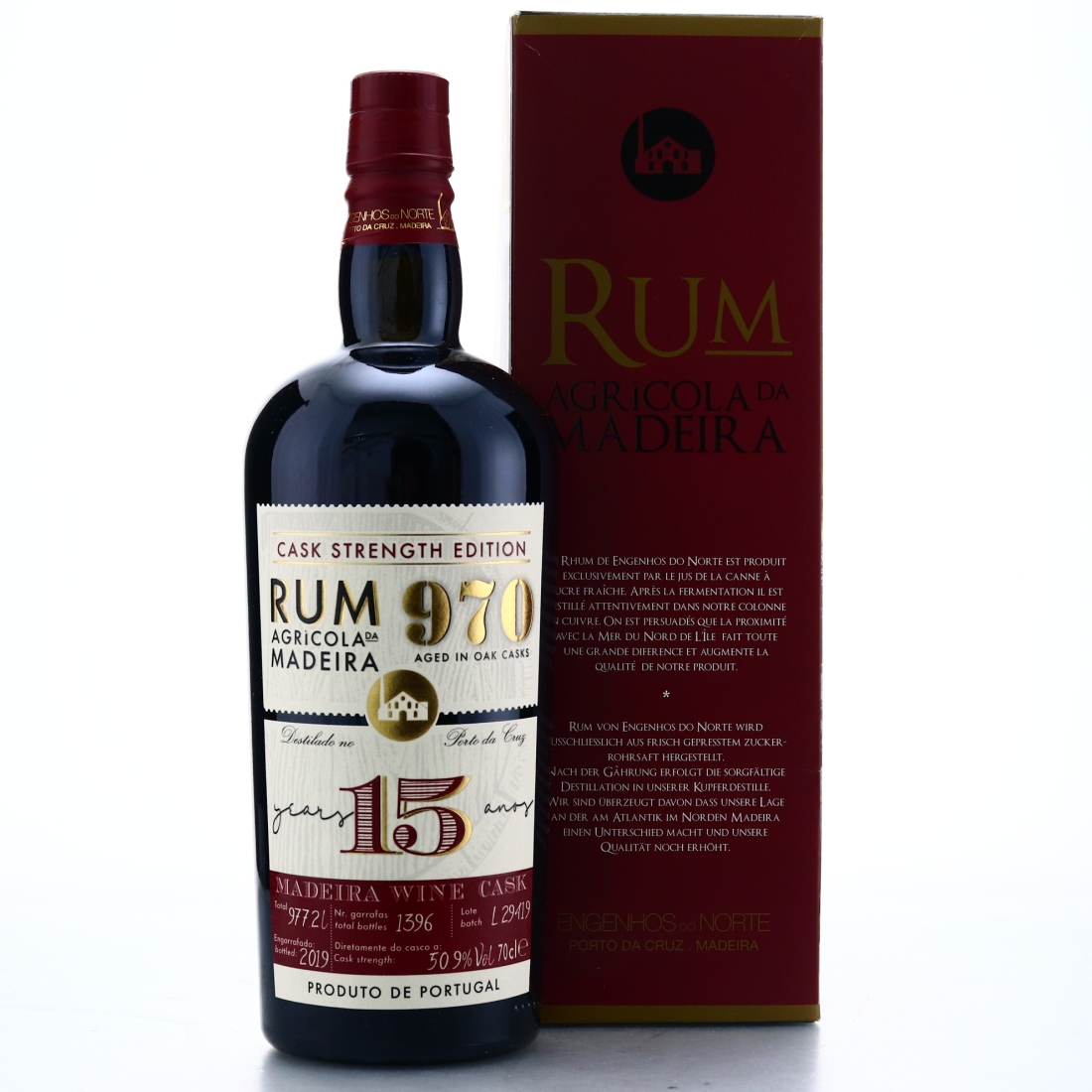 Engenhos do Norte Rum 970 15 Year Old Cask Strength
