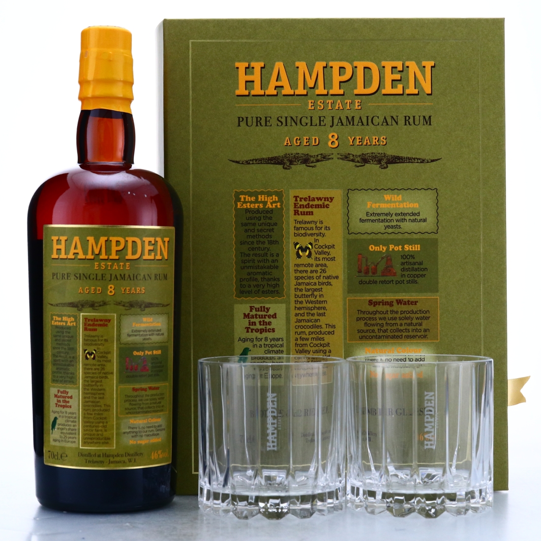 Hampden 8 Year Old Gift Pack