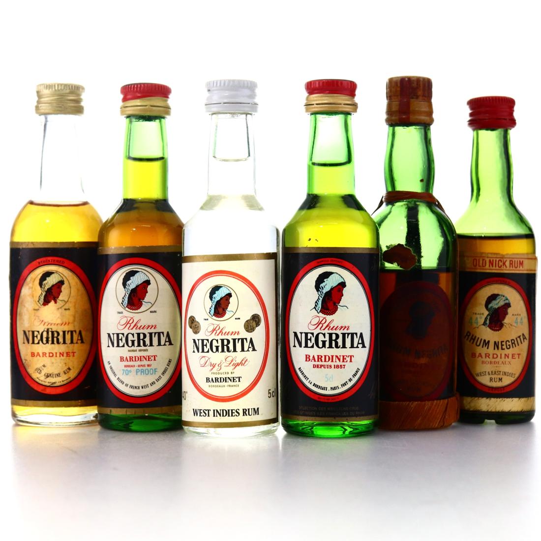 Negrita Miniautres x 6 Rum | Rum Auctioneer