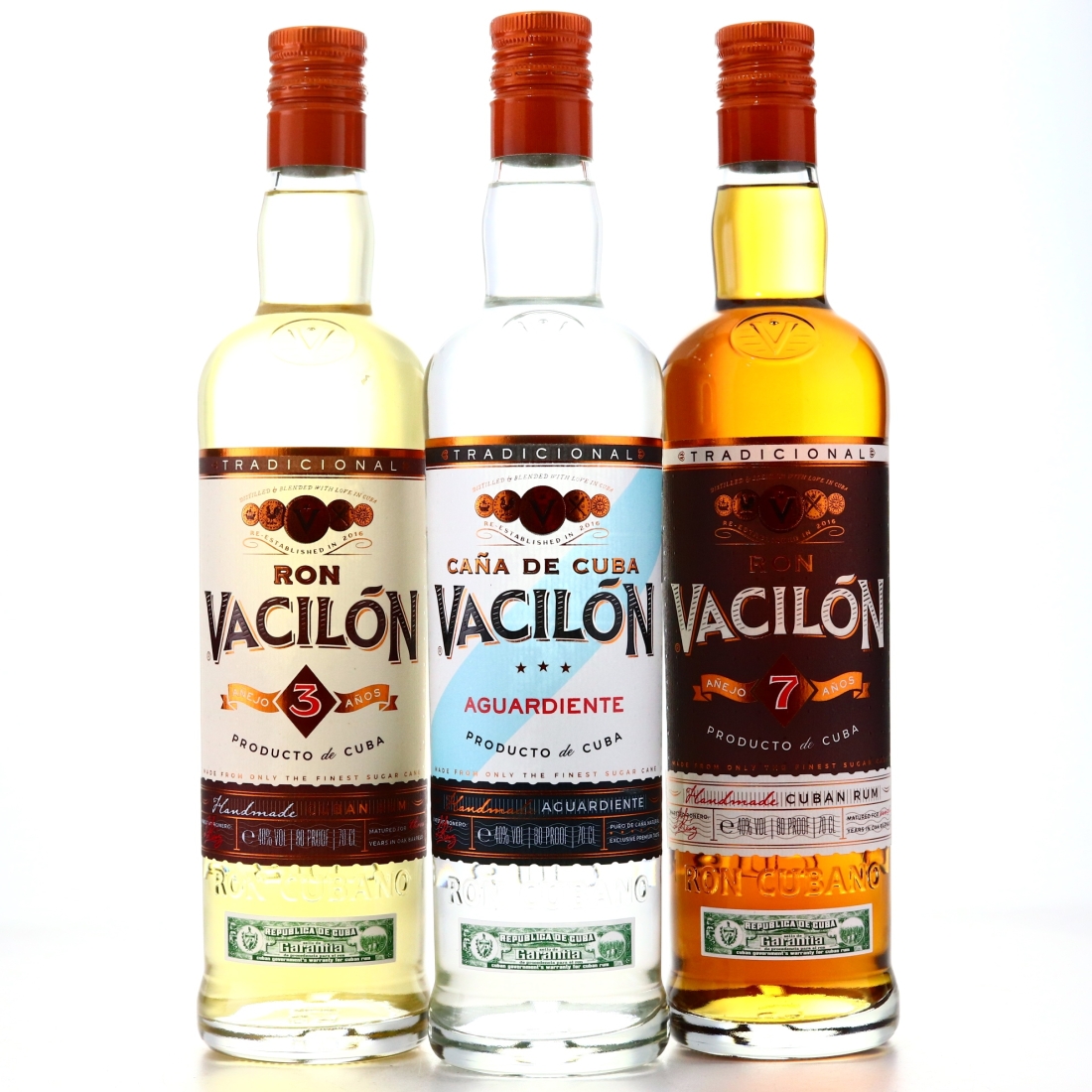 Ron Vacilon Selection 3 x 70cl