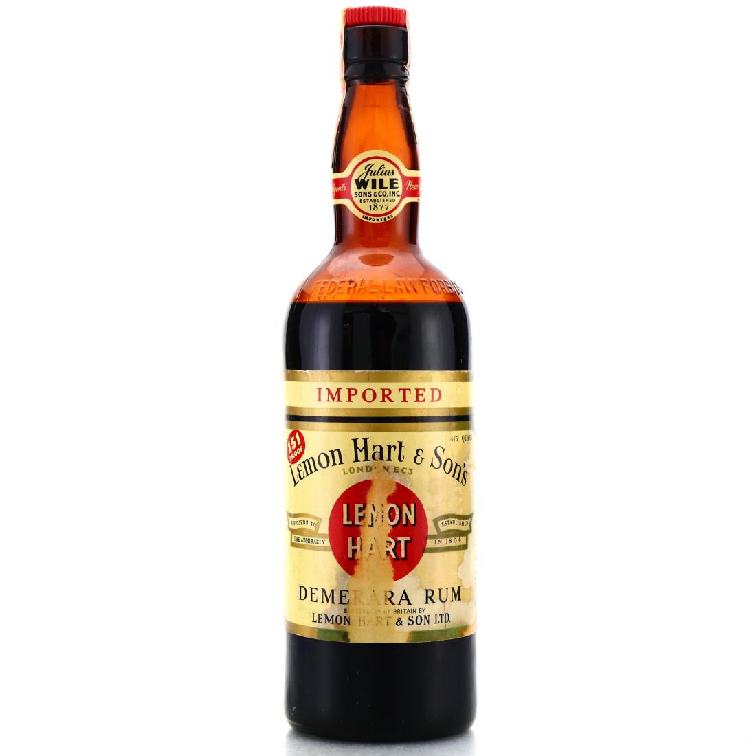 ウイスキー LEMON HART DEMERARA PREMIUM RUM 750ml Lemon Hart - Premium Demerara Rum | Value my whisky