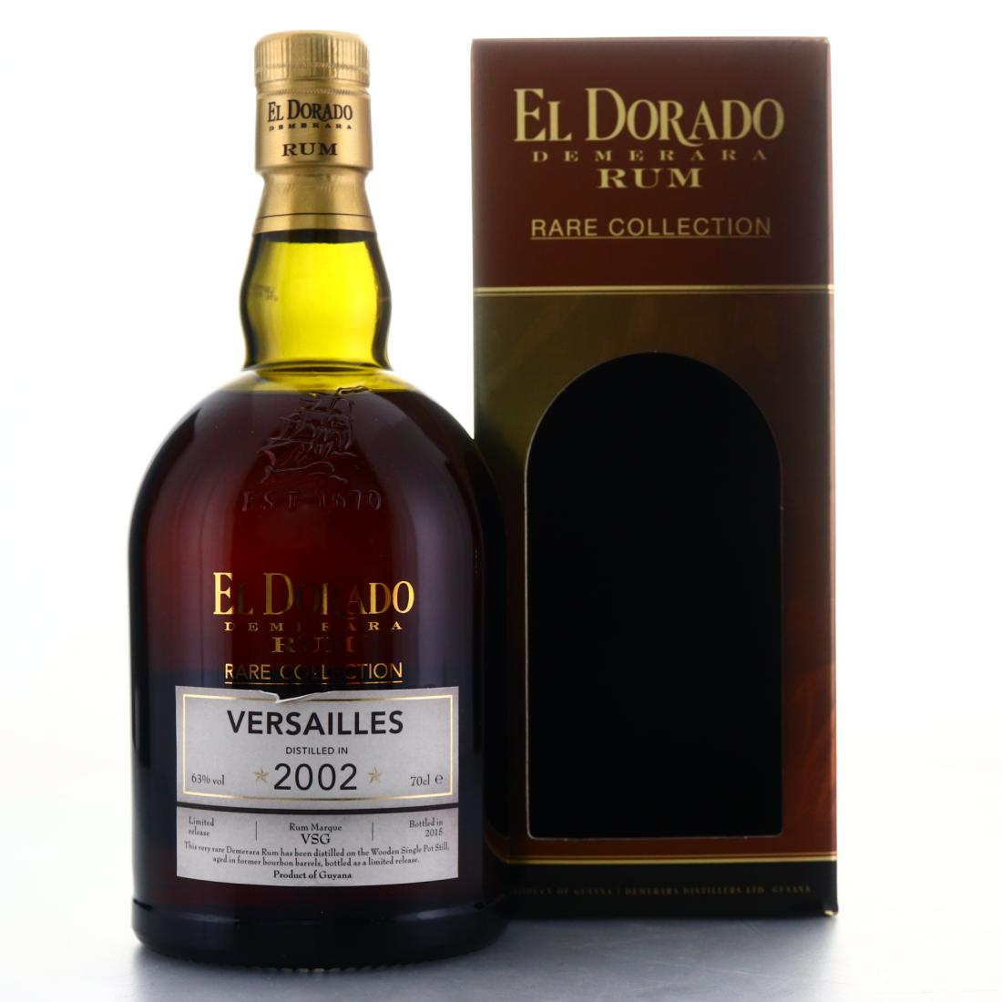 Image for Versailles VSG 2002 El Dorado Rare Collection 12 Year Old