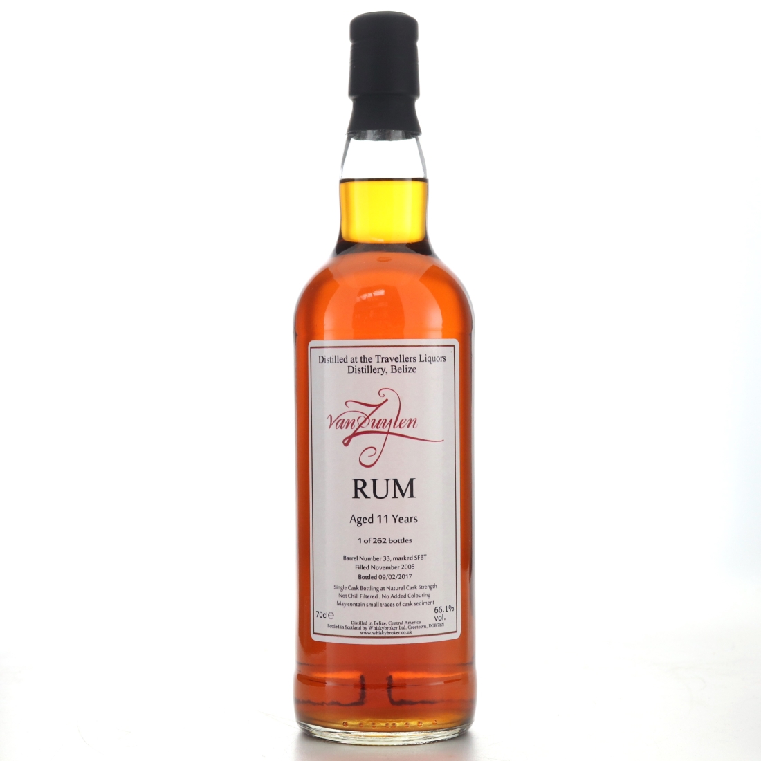 Travellers SFBT 2005 Whisky Broker 11 year old / Van Zuylen