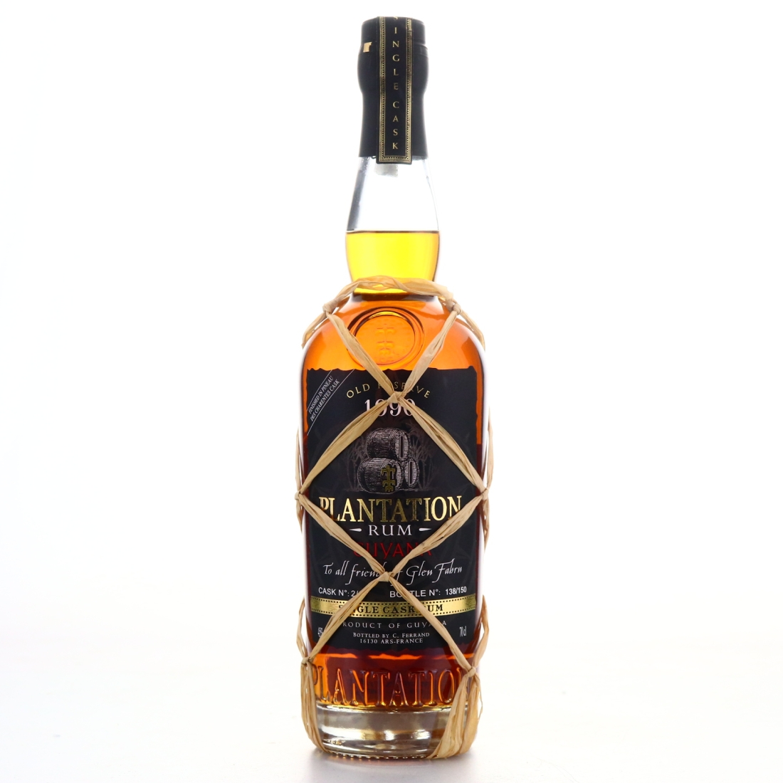 Guyana Rum 1990 Plantation Single Pineau des Charentes Cask Finish #2 / Glen Fahrn