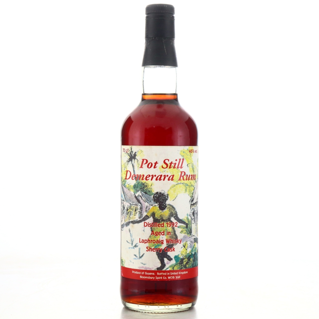 Pot Still Demerara Rum 1992 Bloomsbury ex-Laphroaig Sherry Cask
