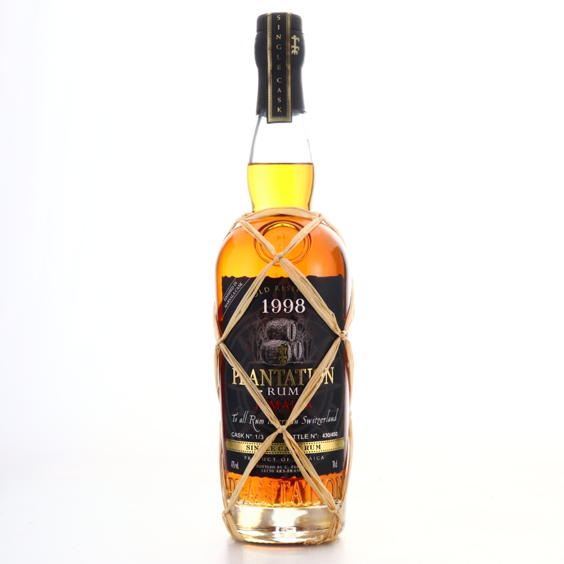 Jamaica Rum 1998 Plantation Single Marasala Cask Finish #1 / Switzerland