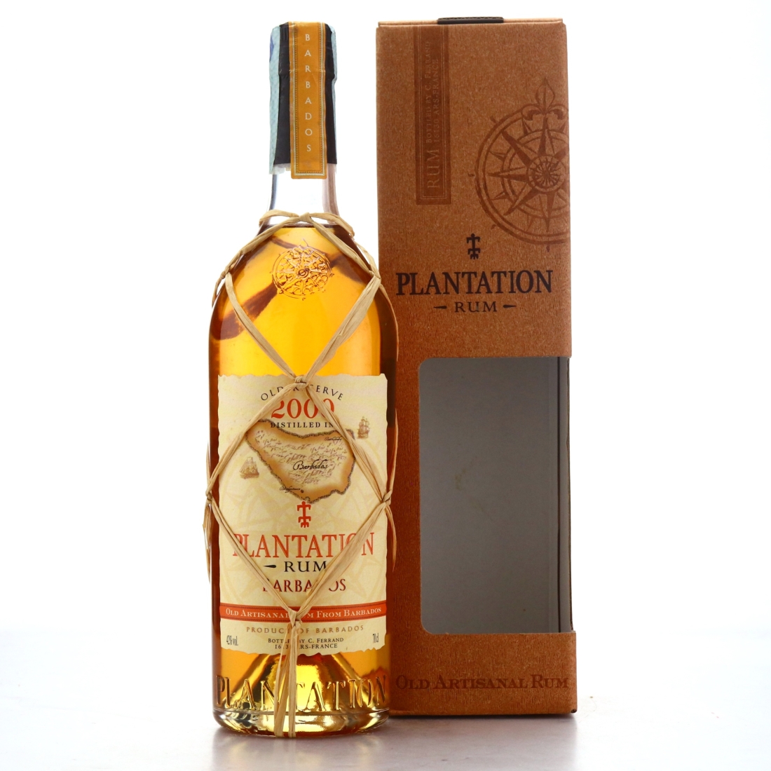 Barbados Rum 2000 Plantation Old Artisanal