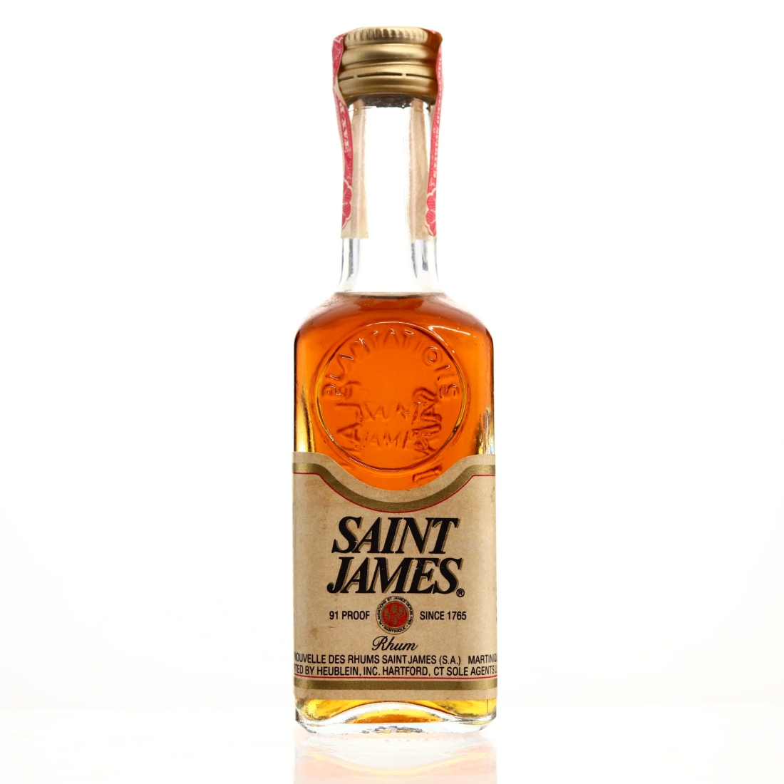 Saint James Rhum Vieux Miniature 1980s