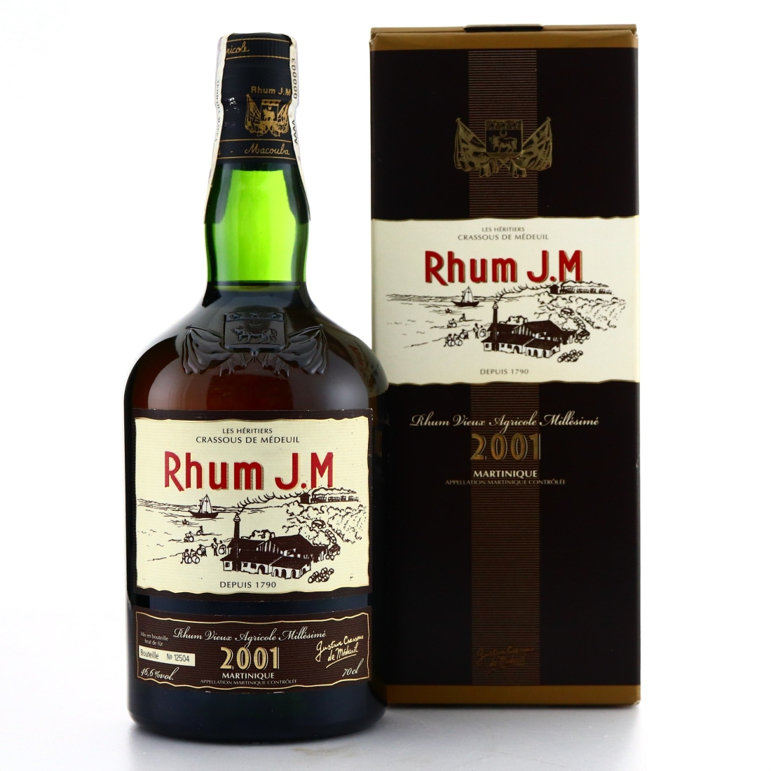 Rhum J.M 2001