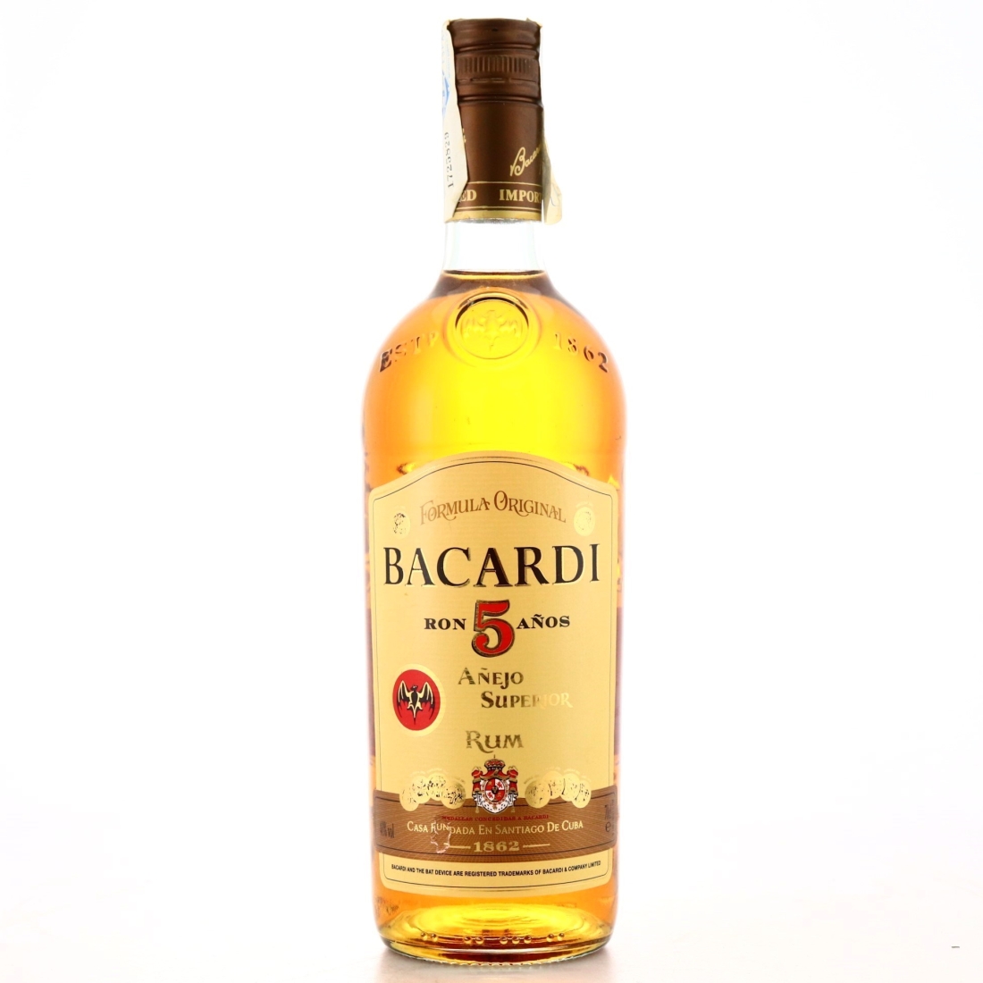 Bacardi 5 Year Old Anejo Superior