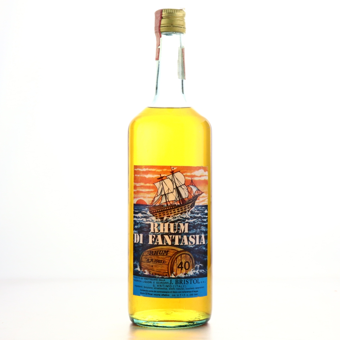 J Bristol Rhum di Fantasia 1 Litre 1980s
