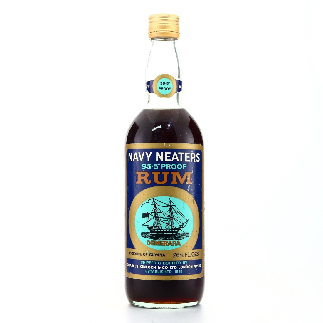 Navy Neaters 95.5 Proof 1970s